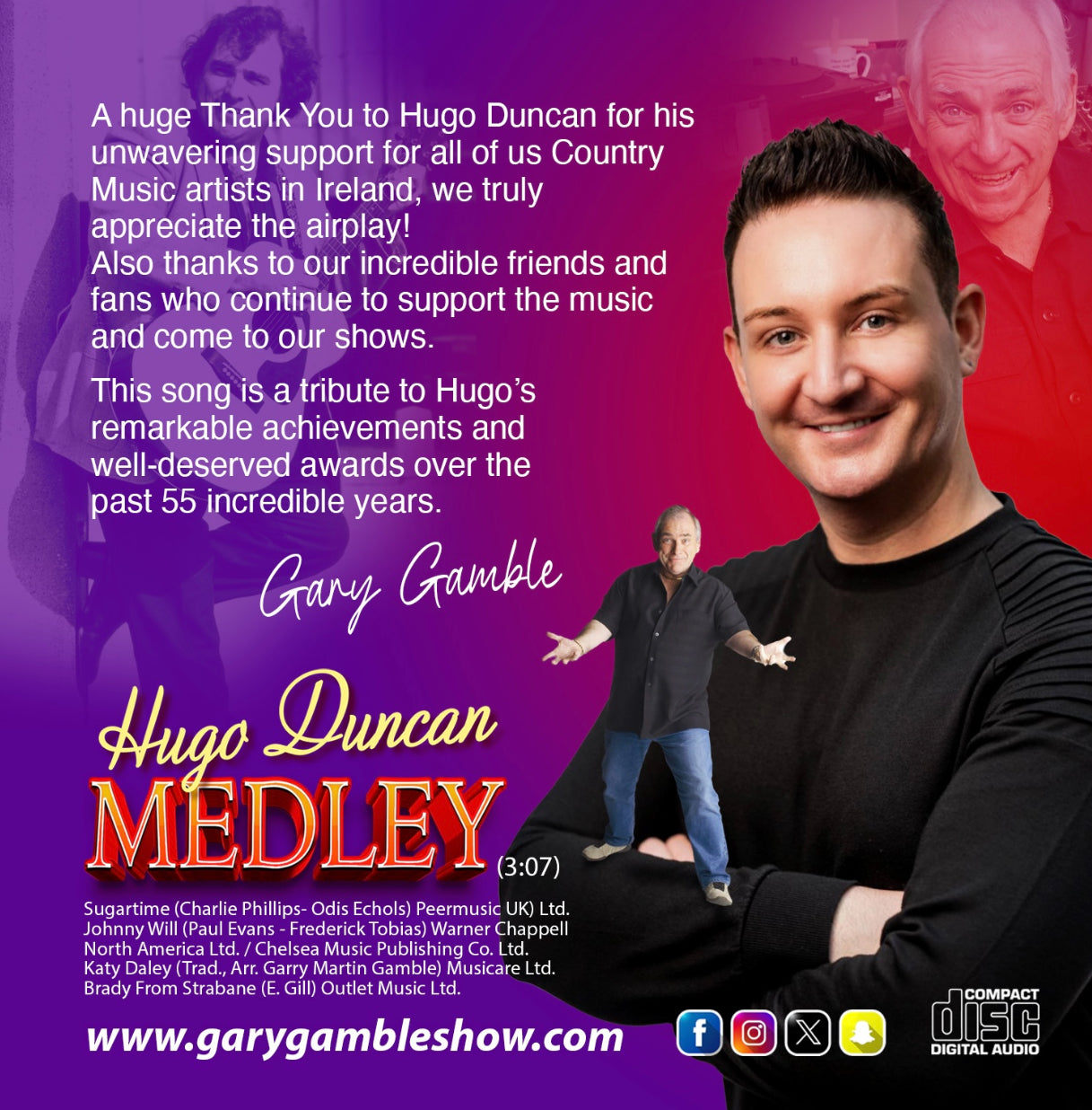 Hugo Duncan Medley - Gary Gamble (Download)