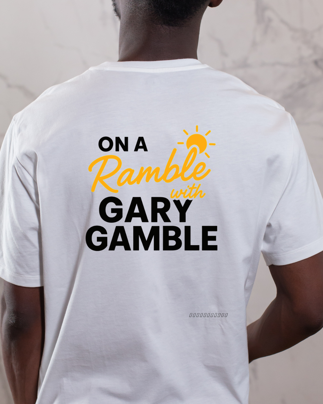 Ramble with Gamble T Shirt - White