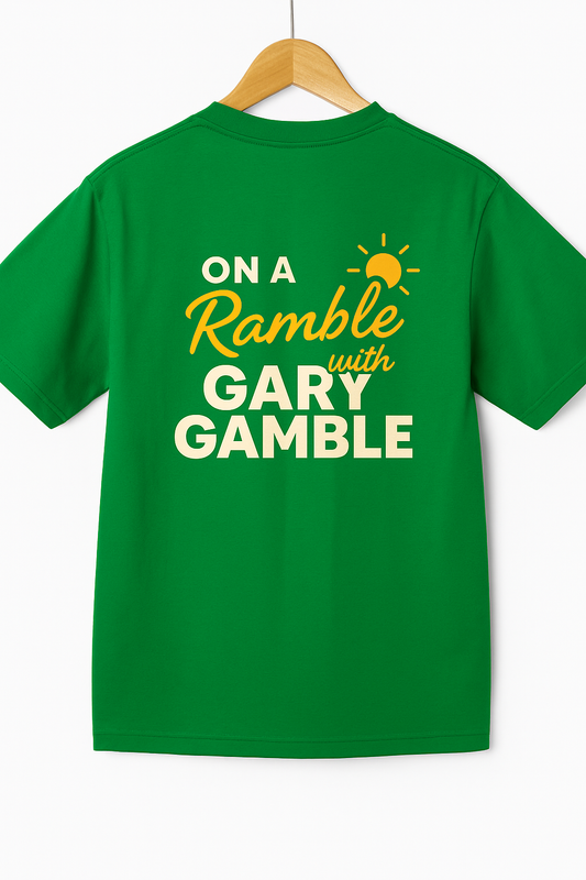 Ramble with Gamble T Shirt - Green